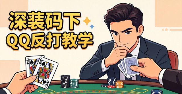 德州扑克QQ反打教学，遇到盖帽怎么打