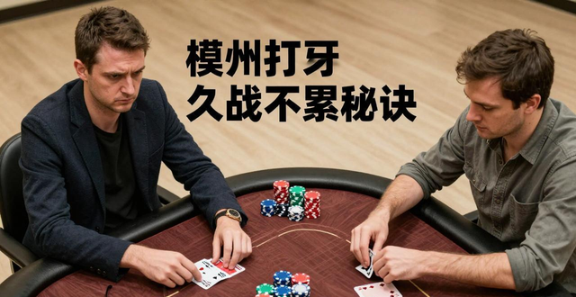 德州扑克久战不累秘诀：延长专注时间的实用技巧