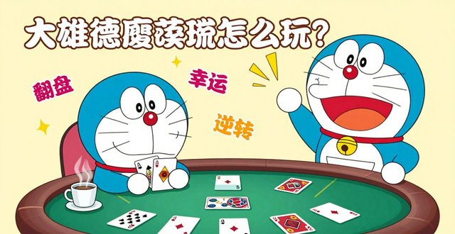 大雄德州扑克怎么玩？哆啦A梦角色技能融合的趣味扑克规则