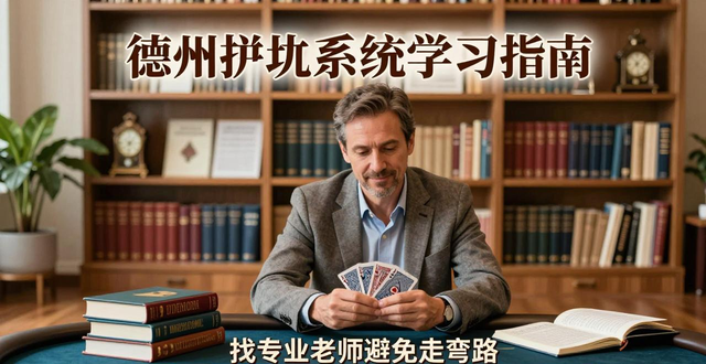 德州扑克系统学习指南 找专业老师避免走弯路