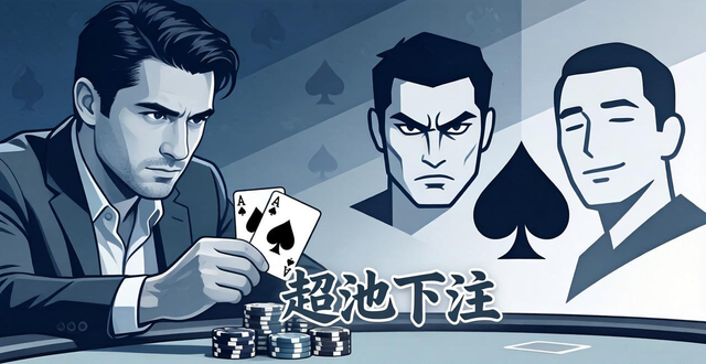 德州扑克overbet技巧：什么情况该用超池下注，别乱用