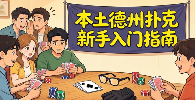 本土德州扑克新手入门指南：规则玩法和现金禁令解释