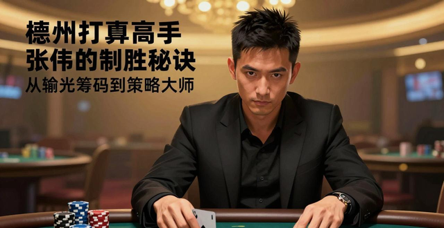 德州扑克高手张伟的制胜秘诀 从输光筹码到策略大师 德州扑克高手张伟的制胜秘诀 从输光筹码到策略大师