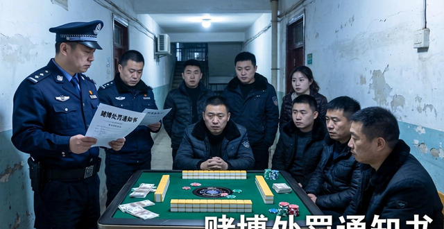 打小麻将也被抓？接住！赌博总额为300元，四人各罚款200元