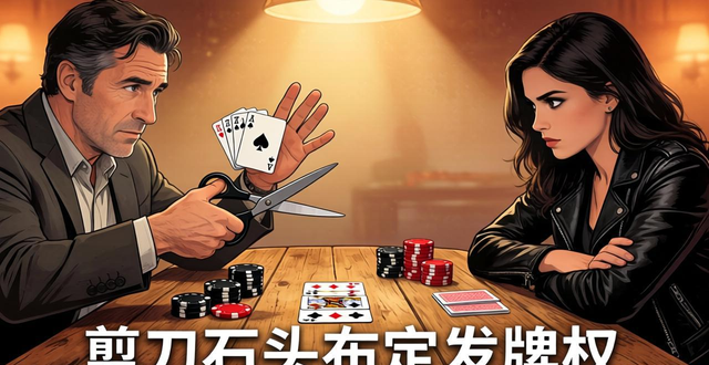 德州扑克里的剪刀石头布：快速解决谁发牌谁先动的妙招