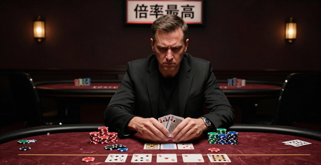 德州扑克倍率最高的场景，听牌时小注跟注赢大池