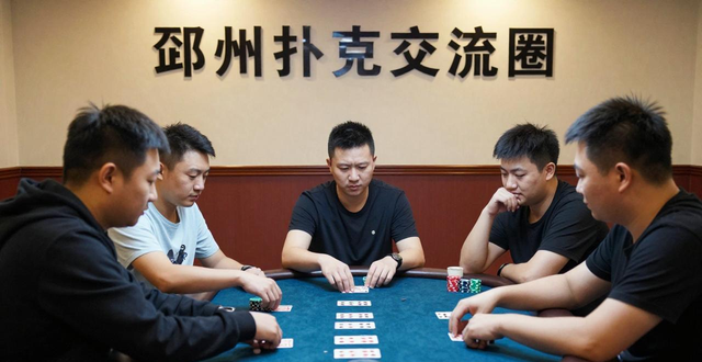 邳州德州扑克去哪玩？本地玩家水平与入圈渠道详解
