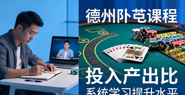 bedell德州扑克课程适合谁 实战策略系统提升技巧