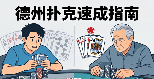 德州扑克速成指南：掌握核心规则与技巧，避开新手常见陷阱