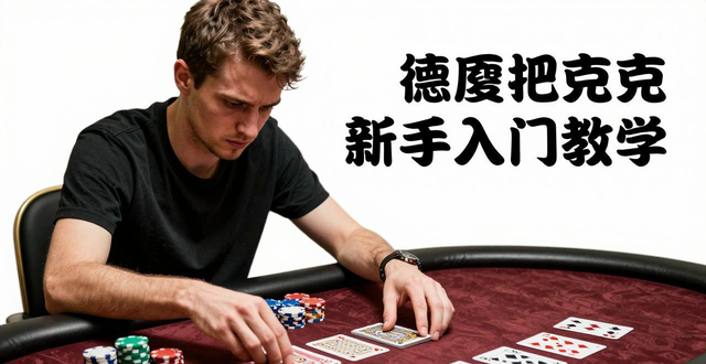 德州扑克新手入门教学:从零学会怎么玩和基本技巧 德州扑克新手入门教学:从零学会怎么玩和基本技巧