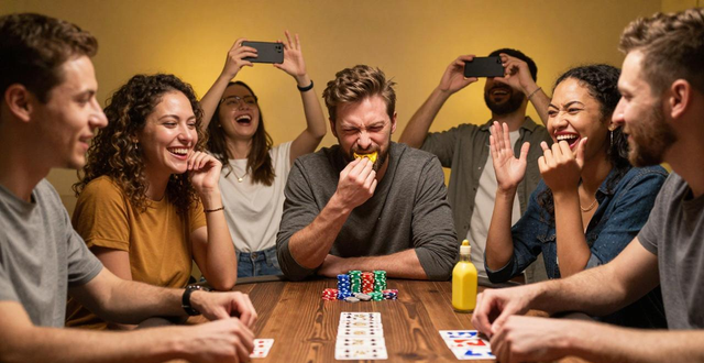 芥末德州扑克怎么玩？朋友聚会整蛊新招，输家吃芥末太欢乐