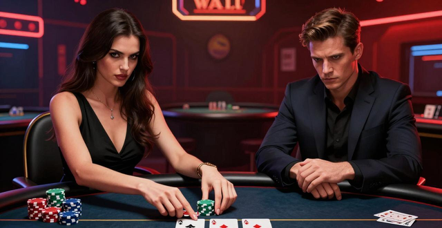 美女和赌神玩德州扑克 谁输谁赢