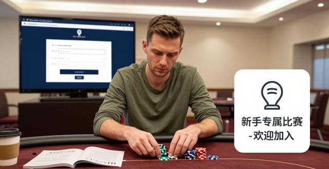 德州扑克赛事全攻略：从新手入门到奖金分配