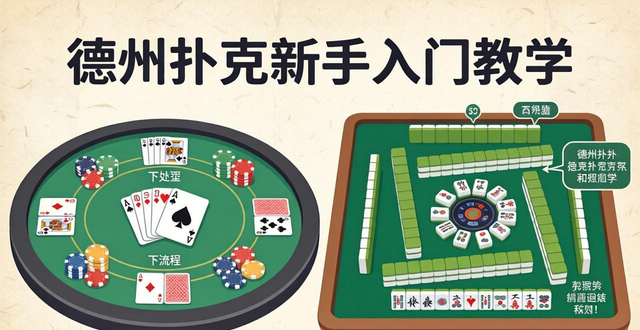 德州扑克+麻将怎么玩？和牌德州扑克规则与和牌条件详解