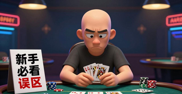 光头强德州扑克新手入门：从屡战屡败到避开新手常见误区