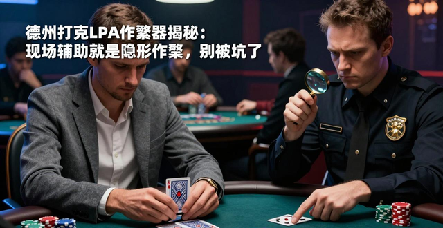 德州扑克LPA作弊器揭秘：现场辅助就是隐形作弊，别被坑了
