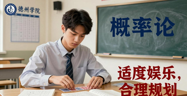 德州学院玩扑克算违纪吗？老师告诉你赌博和娱乐的区别