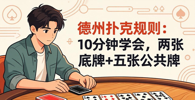 德州扑克和梭哈区别对比 哪个更难玩