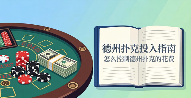 德州扑克投入指南 学技术打比赛要花多少钱