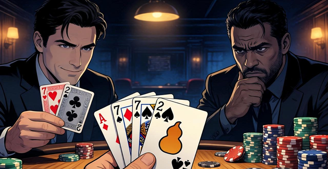 德州扑克最小牌是什么 72不同色怎么赢