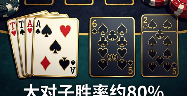 德州扑克手牌大小排名，起手牌强弱对比与胜率解析