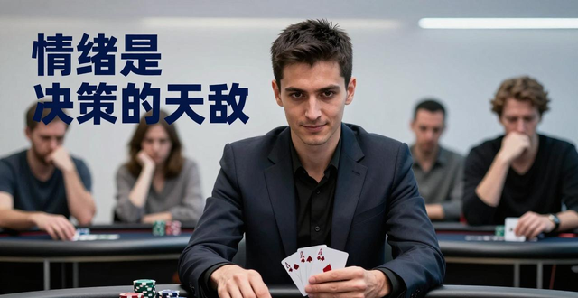 德州扑克高手的思维秘诀 技术心态策略全面解析