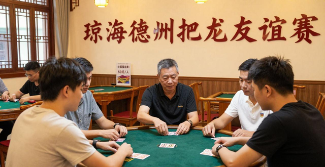 琼海德州扑克怎么玩 新手入门规则技巧和线下交流群