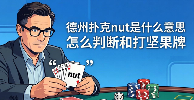 德州扑克nut是什么意思 怎么判断和打坚果牌