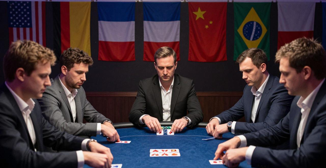 德州扑克比赛为什么有国旗？赛场国旗背后的意义