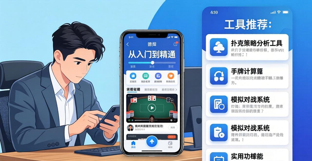 德州扑克培训app怎么选 从入门到精通的实用工具推荐