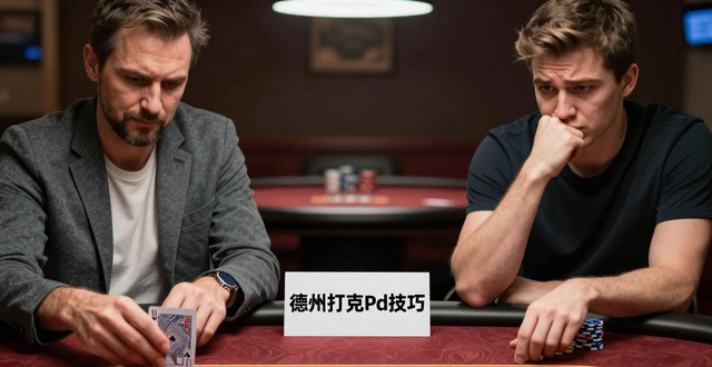 德州扑克Pd技巧：从入门到选牌读人，新手少走弯路