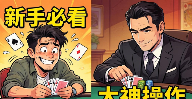 德州扑克笑话合集：新手搞笑操作与牌桌大神段子