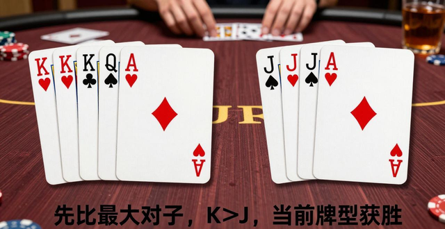 德州扑克对子大小怎么比？一对和两对比较规则详解