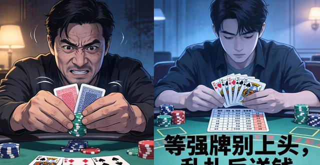 德州扎扑克怎么赢钱?等强牌别上头,乱扎反送钱 德州扎扑克怎么赢钱?等强牌别上头,乱扎反送钱