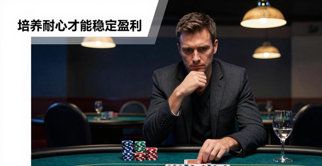 德州扑克没耐心怎么办 培养耐心才能稳定盈利