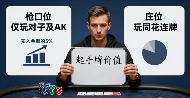 德州扑克新手怎么避免当鱼？学会这3招告别small fish