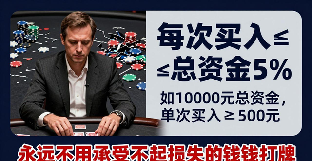 德州扑克怎么提高胜率？peters资金管理技巧，新手稳定盈利必备