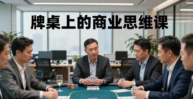 德州扑克吸引中国老板 牌桌上的商业思维课
