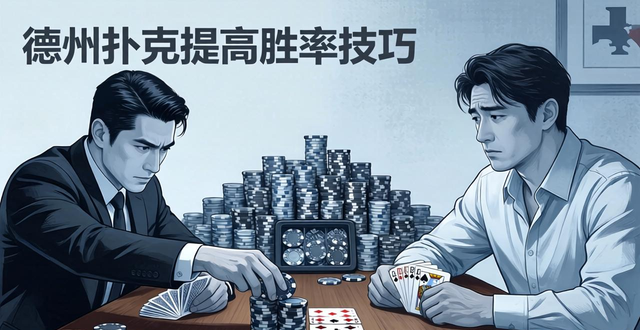 德州扑克提高胜率技巧 新手入门必看攻略