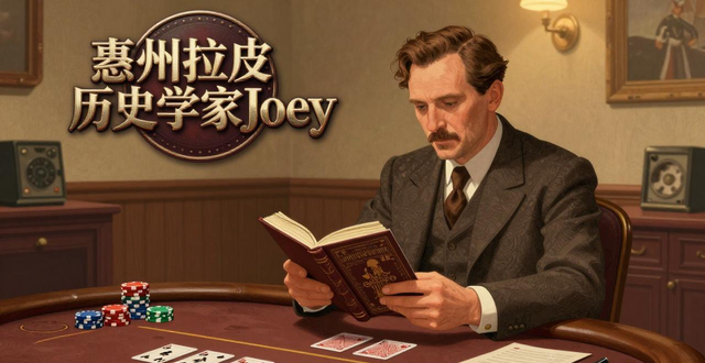 德州扑克历史学家Joey是谁 播客深度解析牌局值得听