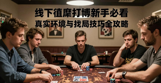线下德州扑克新手必看 真实环境与找局技巧全攻略