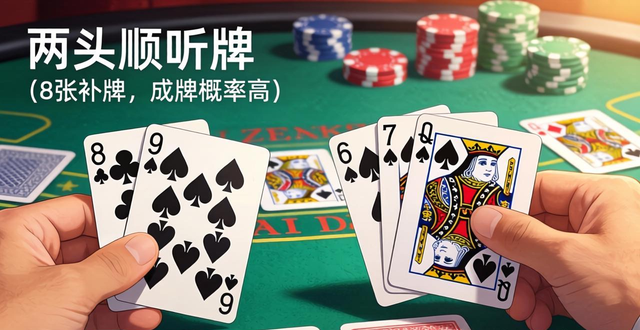 德州扑克顺子金花哪个大 顺子听牌概率与玩法