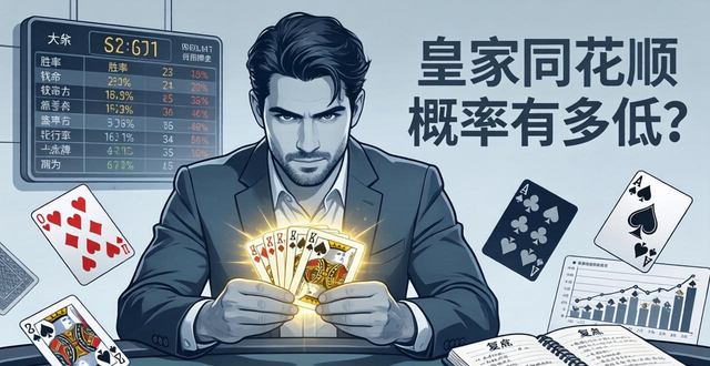 皇家同花顺概率有多低？拿到后怎么打收益最高