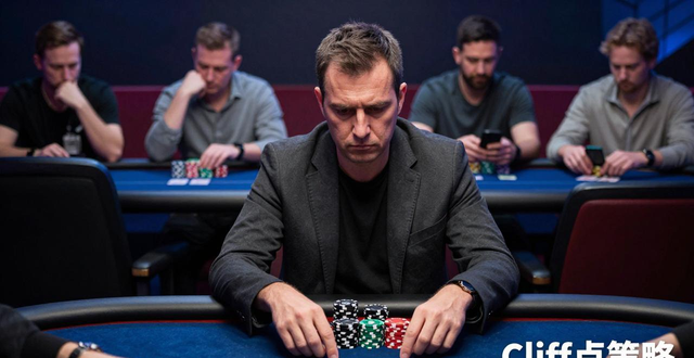 德州扑克Cliff点怎么打？筹码跌到20-25大盲，就该全下或弃牌