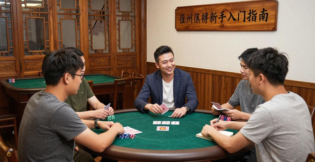 淮北德州扑克去哪玩？熟人圈子、茶楼组局攻略，新手入门指南