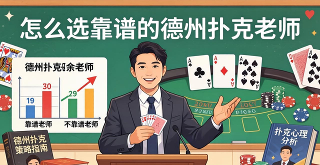 德州扑克要不要找老师？怎么选对老师？余老师教你避坑高效学