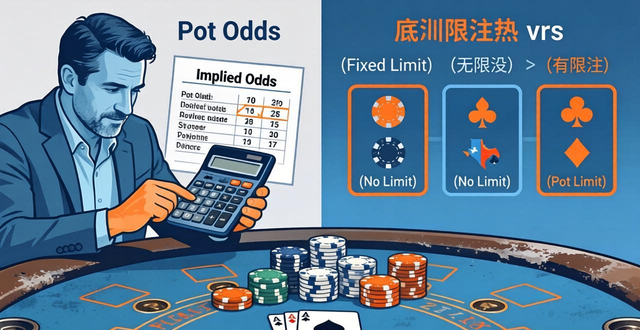 德州扑克种类有哪些?无限注、有限注、底池限注玩法区别 德州扑克种类有哪些?无限注、有限注、底池限注玩法区别