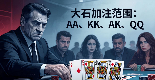 德州扑克大石玩家怎么打？一招偷盲技巧轻松赢紧弱型对手