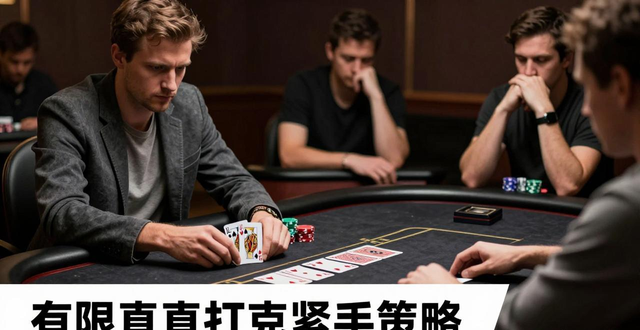 有限德州扑克怎么玩才能赢？紧手策略与赔率计算是关键