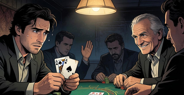 德州扑克经典笑话：新手拿AA激动全下，却被27杂花绝杀